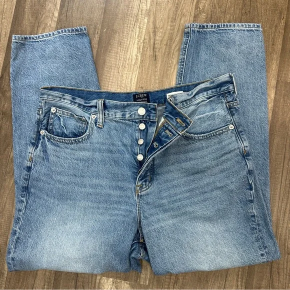 J. CREW Factory Reimagined Premium Edition High Rise Straight Leg - Picture 3 of 14